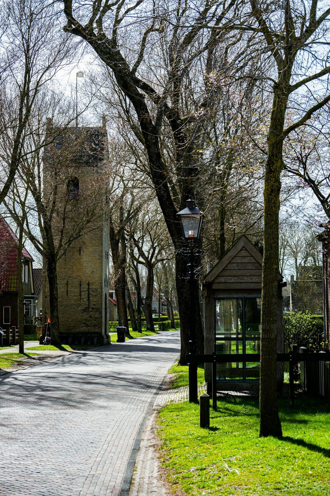 quiet village street