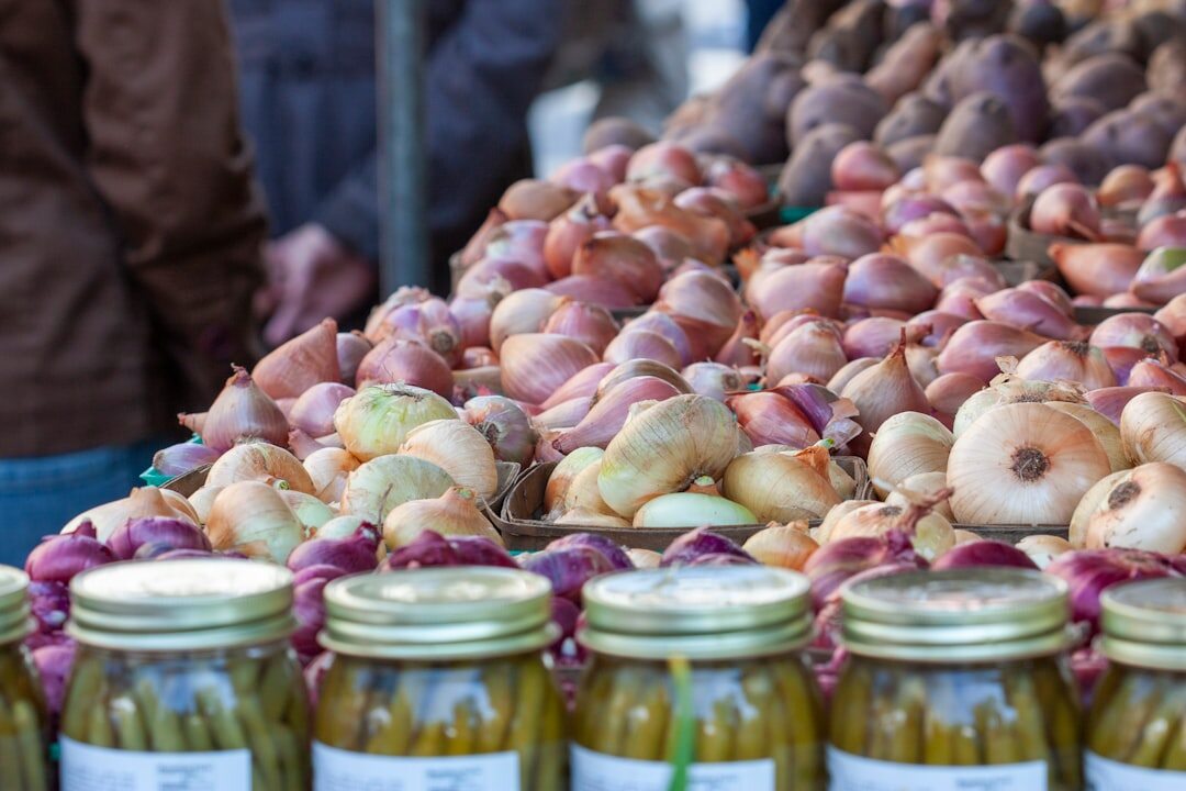 market stall vendor